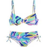 s.Oliver Bikini azul / amarillo / verde / lila