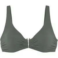 LASCANA Top de bikini oliva