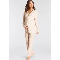 LASCANA Pijama camelo / ecru
