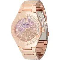 GUESS Reloj analógico 'Sangria' oro / oro rosa / rosa claro