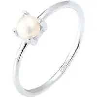 Elli Anillo plata / blanco perla