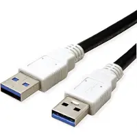 Bachmann Cable USB 3.0 , conector A/A, 1:1, color negro, 2 metros
