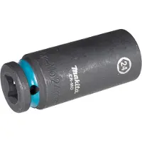 Makita Llave de impacto , color , de 24 mm, con conexión de 1/2"