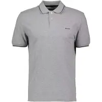 Gant Camiseta 'Rugger' gris moteado / negro