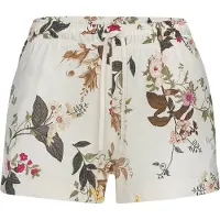LASCANA Pijama de pantalón corto mezcla de colores / blanco