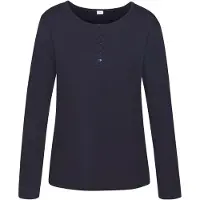 s.Oliver Camiseta para dormir azul oscuro