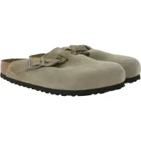 Birkenstock Zuecos Boston Braided mujer - Beige - 35