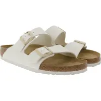 Birkenstock Sandalias 'Arizona BF' blanco cáscara de huevo
