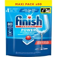 Finish Pastillas para lavavajillas Powerball Regular (80 pastillas para lavavajillas)