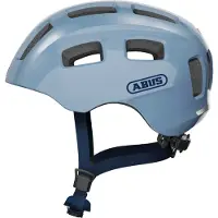 ABUS - Kid's Youn-I 2.0 - Casco de ciclismo size 52-57 cm - M, gris/azul/negro