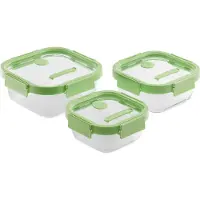 Lékué Fiambrera 520 800 1100ml 3 Unidades