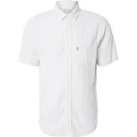 Levi's S/s Sunset 1 Pkt Standrd Carlin Stripe Talla: S | Camisas Casuales Outlet | Hombre | Amarillo
