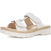 Ara Zapatos abiertos 'Pantolette Damen 12-39103 04 Echtleder in weiß' blanco
