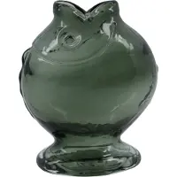 House Doctor Jarrón De Cristal Fish 17.5 Cm