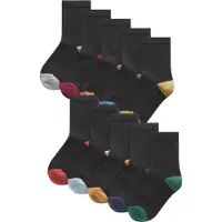 Next Calcetines azul / esmeralda / rojo / negro