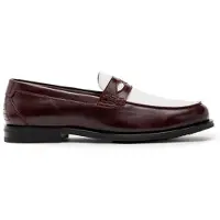 AllSaints Harmon Loafer Winehous Red/white Talla: 45 | Mocasines Outlet | Hombre | Rojo