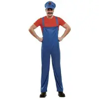 MOM Disfraz De Hombre Super Plumber Network