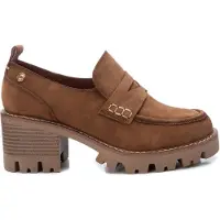 Carmela para mujer. 16110901-CAMEL Mocasines de serraje 161109 camel (41), Marrón, 5 a 8cm, Ninguno, Casual, Clásico, outlet 2026.