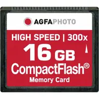 Agfa Tarjeta De Memoria Compact Flash 16gb High Speed 300x Mlc