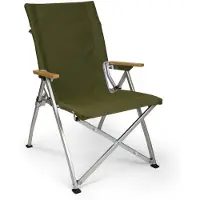 Campo Libre - Ama One - Silla de camping blanco/oliva