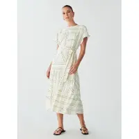 Willa Vestido 'LORRI' negro / offwhite