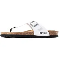 Bayton Sandalias de dedo 'Mercure' blanco