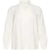 KAFFE CURVE Blusa 'Anni' blanco