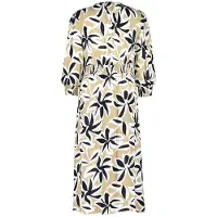 DIDI Dress Jade Sand Shade Print Talla: 40 | Vestidos Midi Outlet | Mujer | Marrón