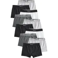 Next Calzoncillo gris oscuro / gris moteado / negro / blanco