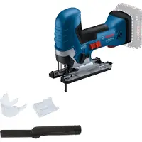 Bosch Professional 06015B2001: Juego de sierra de calar inalámbrica Professional GST 18V-125, 18,0 V, sin batería