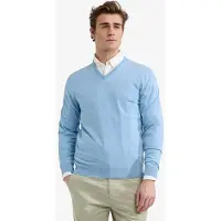 Mcgregor Fine Merino V-neck Sweater Light Blue Talla: 3XL | Jerséis Outlet | Hombre | Azul