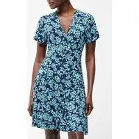 French Connection Benedetta Flippy Dress Midnight Blue Mlt Talla: 10 | Mini Vestidos Outlet | Mujer | Azul