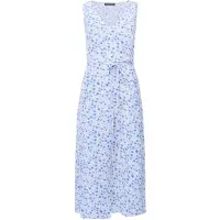 French Connection Camille V-neck Sleeveless Dress Summer White Talla: 8 | Vestidos Midi Outlet | Mujer | Blanco