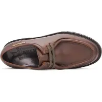 Mephisto Zapatos con cordón 'Schnürschuh Herren Peppo Echtleder in dunkelblau' marrón