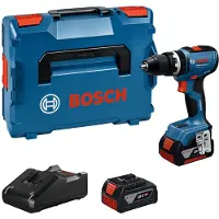 Bosch Taladro Percutor GSB 18V-65 (2 x 5,0 Ah + GAL 18V-40 + L-Boxx 136)