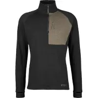 Stoic - Merino260 StadjanSt. Zip Pullover - Jerséis de lana merina size 3XL, negro