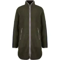Stoic - Women's NorrvikSt. Pile Fleece Jacket Long - Forro polar size XS, oliva