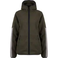 Stoic - Women's NorrvikSt. Pile Fleece Hoody - Forro polar size XS, oliva