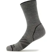 Stoic - Merino Outdoor Crew Socks Tech - Calcetines de trekking size 45-47, gris
