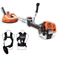 FUXTEC desbrozadora de gasolina FX-PS162 | desbrozadora profesional | herramienta de jardín con motor de gasolina