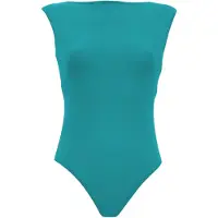 Vivid Traje de baño azul cian