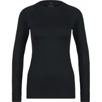 Stoic - Women's Merino240 BengtSt. L/S - Ropa interior merino size XXL, negro