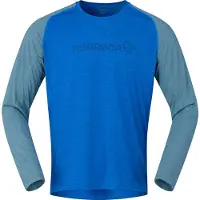 Norrøna - Fjørå Equaliser Lightweight Long Sleeve - Maillot de ciclismo size M, azul