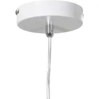 FABAS LUCE Lámpara colgante púrpura, gris humo, 1 luz, cristal