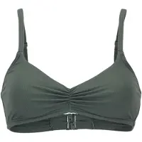 Vivid Top de bikini verde oscuro