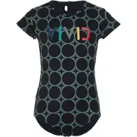 Vivid Traje de baño navy / azul oscuro / verde oscuro / rojo