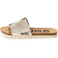Bayton Zapatos abiertos 'Dijilan' marrón claro / oro