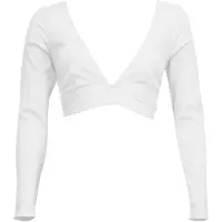 Vivid Top de bikini blanco