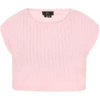 Faina Top de punto rosa