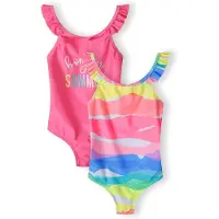 MINOTI Traje de baño mezcla de colores / rosa